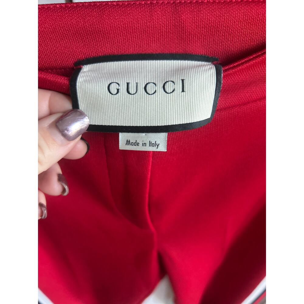 Gucci Sylvie Web Stripe Removable Stirrup Legging Pants, XS - Picture 2 of 10